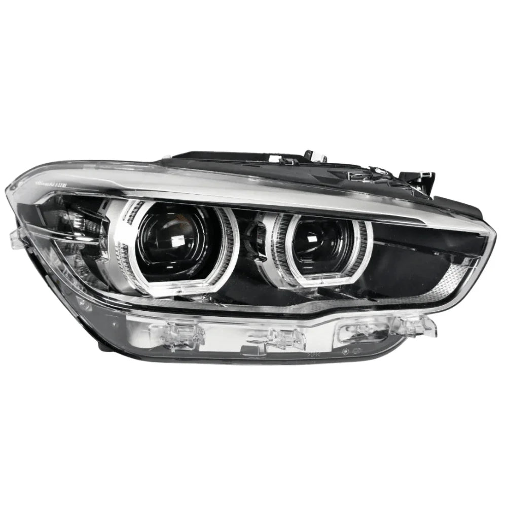 BMW headlight with angel eyes, Australia stock, refurbished OEM unit