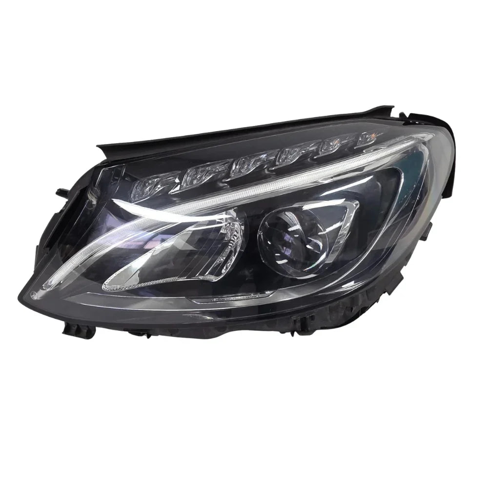 Genuine Mercedes-Benz C-Class W205 2014–2017 Reconditioned LED Headlight (RHD / LHD Compatible) - Car Headlight Australia