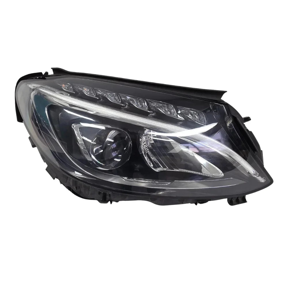 Genuine Mercedes-Benz C-Class W205 2014–2017 Reconditioned LED Headlight (RHD / LHD Compatible) - Car Headlight Australia