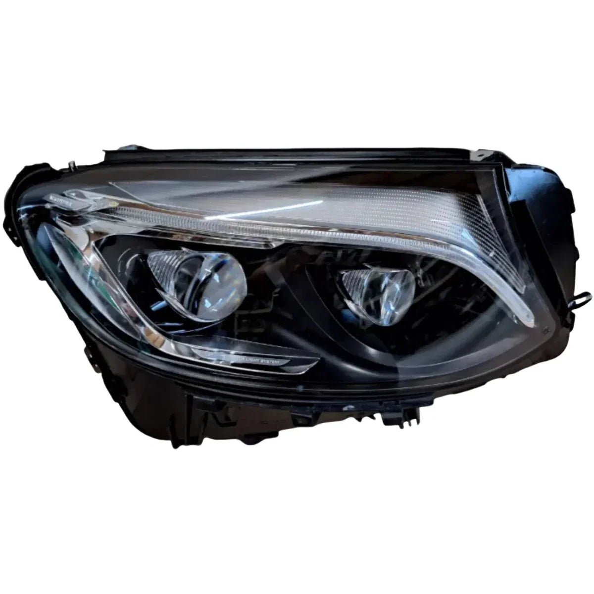 Reconditioned LED headlight for Mercedes GLC X253 2016-2019, clear lens, RHD LHD compatible