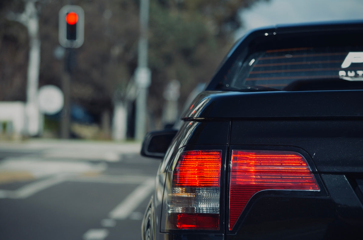black car on road during daytime