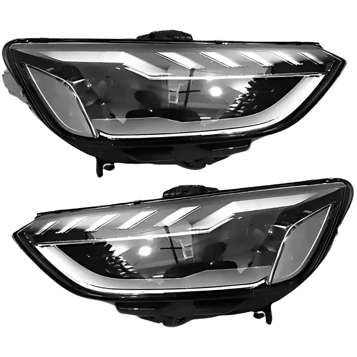 Pair of reconditioned LED headlights for Audi A4 S4 B9 2020-2023, RHD LHD compatible