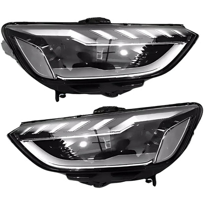 Pair of reconditioned LED headlights for Audi A4 S4 B9 2020-2023, RHD LHD compatible