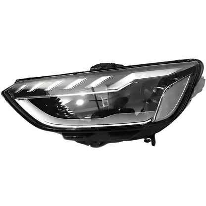 Audi A4 S4 B9 2020-2023 reconditioned LED headlight, clear lens, black housing