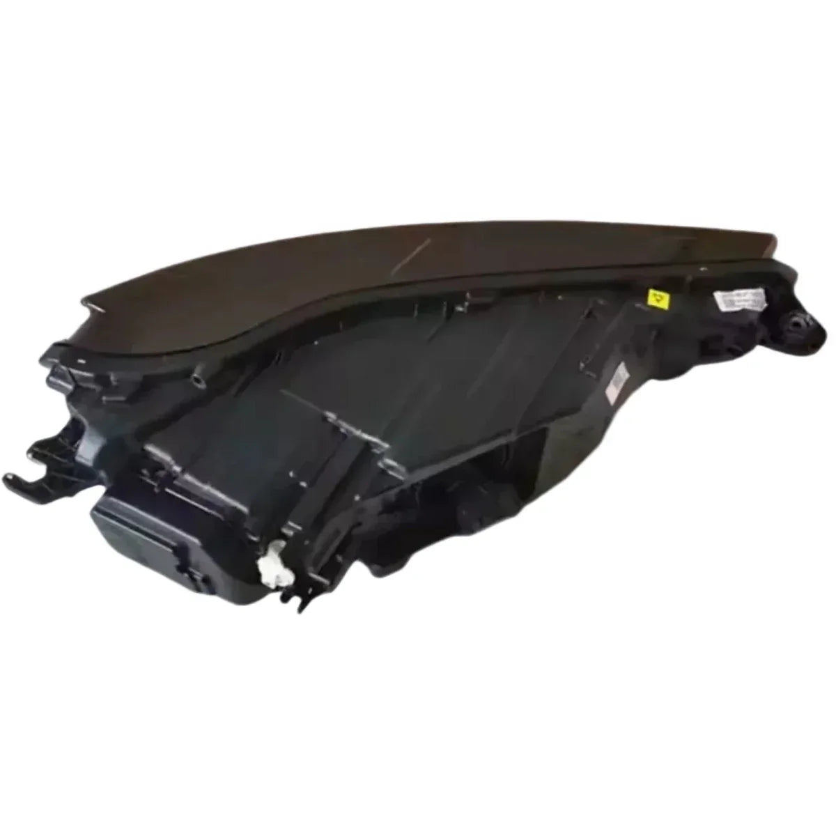 Audi Q5 FY 2021-2023 reconditioned LED headlight assembly, black housing, rear view