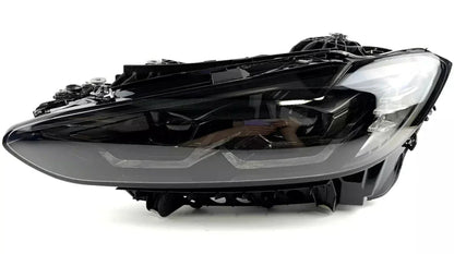 BMW 4 Series G22 2021-2023 reconditioned LED headlight, black housing, clear lens