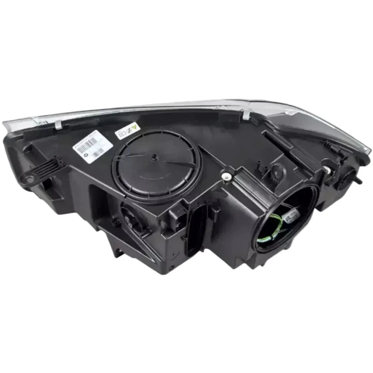 Rear view of a reconditioned LED headlight for BMW X5 X6 F15 F16 2014-2018