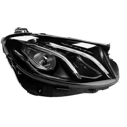 Reconditioned LED headlight for Mercedes E-Class W213 2017-2020, black housing