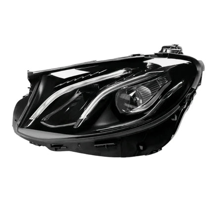 Reconditioned LED headlight for Mercedes-Benz E-Class W213 2017-2020, black housing
