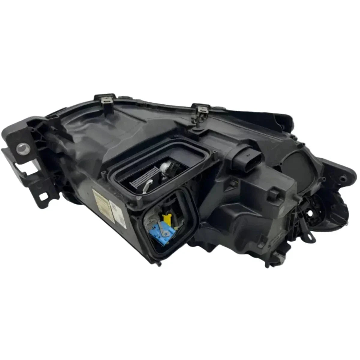 Rear view of reconditioned LED headlight assembly for Mercedes GLE W166 2015-2018