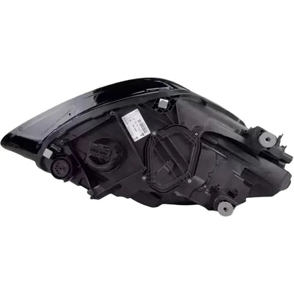 Back view of reconditioned LED headlight for Porsche Cayenne 2019-2023, black housing